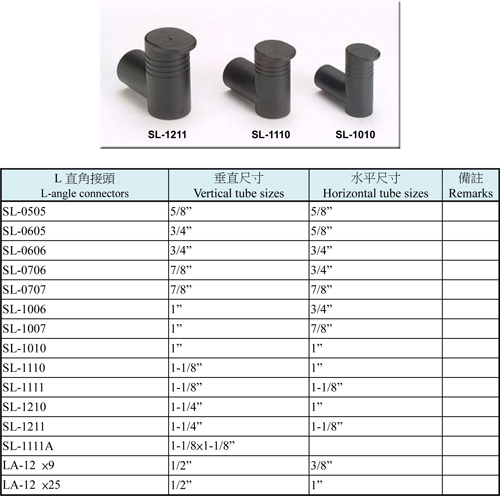 L-Shaped Connectors